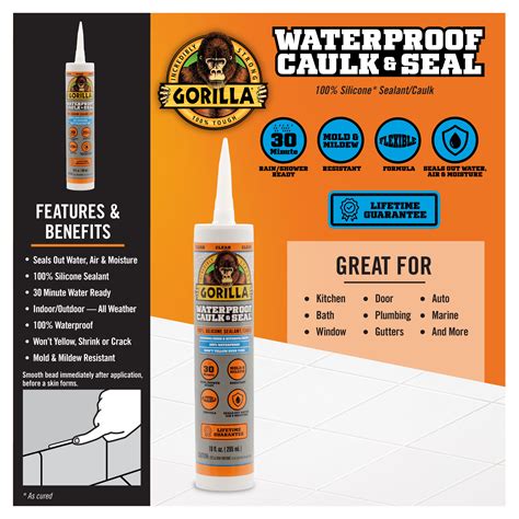 md waterproof caulks